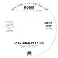 Joan Armatrading: Rosie US promo 7-inch