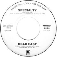 Head East: Specialty US promo 7-inch
