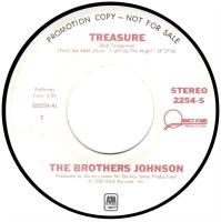 Brothers Johnson: Treasure US promo 7-inch