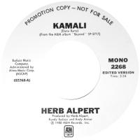 Herb Alpert: Kamali US promo 7-inch