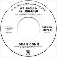 Dean Conn: We Should Be Together US promo 7-inch
