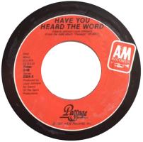 Passage: Have You Heard the Word US 7-inch