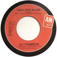 Ali Thomson: Safe and Warm US 7-inch