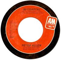Peter Allen: Bi-Coastal US 7-inch
