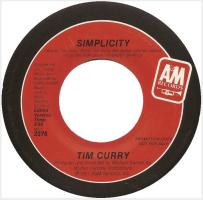 Tim Curry: Simplicity US promo 7-inch