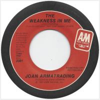 Joan Armatrading: The Weakness In Me US promo 7-inch