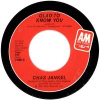 Chas Jankel: Glad to Know You US 7-inch