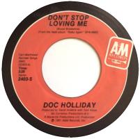 Doc Holliday: Don't Stop Loving Me US 7-inch