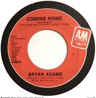 Bryan Adams: Coming Home US 7-inch