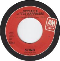 Sting: Spread a Little Happiness US 7-inch