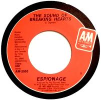 Espionage: The Sound Of Breaking Hearts US 7-inch