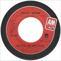 Mental As Anything: Brain Brain US promo 7-inch