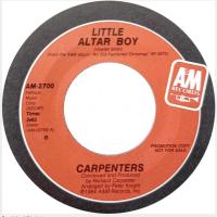 Carpenters: Little Altar Boy US promo 7-inch