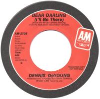 Dennis DeYoung: Dear Darling US promo 7-inch
