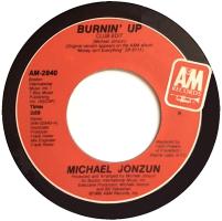 Michael Jonzun: Burnin' Up US 7-inch
