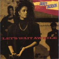 Janet Jackson: Let's Wait Awhile US 7-inch