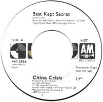 China Crisis: Best Kept Secret US promo 7-inch