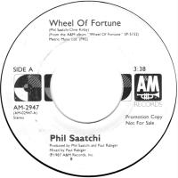Phil Saatchi: Wheel Of Fortune US promo 7-inch