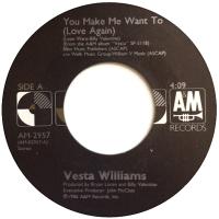 Vesta Williams: You Make Me Want To US 7-inch