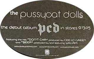 Pussycat Dolls: PCD US promo sticker