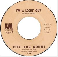 Rick & Donna: I'm a Losin' Guy US 7-inch