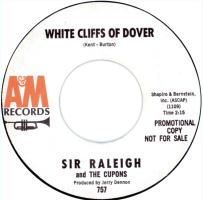 Sir Raleigh and the Cupons: White Cliffs Of Dover US promo 7-inch