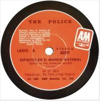 Police: Spirits In the Material World Bolivia 7-inch