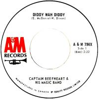 Captain Beefheart: Diddy Was Diddy Canada promo 7-inch