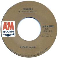 Procol Harum: Homburg Canada 7-inch