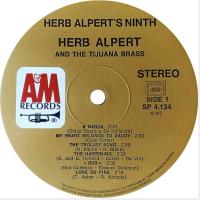 Herb Alpert & the Tijuana Brass: Herb Alpert's Ninth France vinyl album