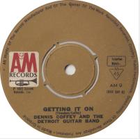 Dennis Coffey & the Detroit Guitar Band: Getting It On Greece 7-inch