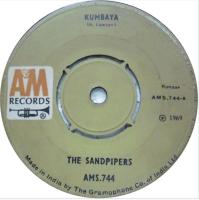 Sandpipers: Kumbaya India 7-inch