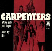 Carpenters: We've Only Just Begun Norway 7-inch