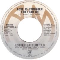 Esther Satterfield: Love Is Stronger Far Than We Philippines 7-inch