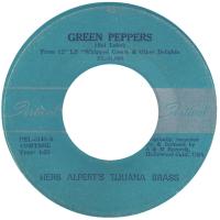 Herb Alpert & the Tijuana Brass: Green Peppers Philippines 7-inch