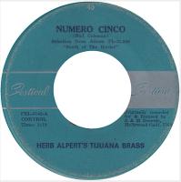 Herb Alpert & the Tijuana Brass: Numero Cinco Philippines 7-inch