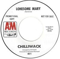 Chilliwack: Lonesome Mary US promo 7-inch