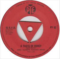 Herb Alpert & the Tijuana Brass: A Taste Of Honey South Africa 7-inch
