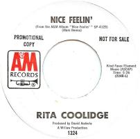 Rita Coolidge: Nice Feelin' US 7-inch
