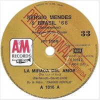 Sergio Mendes & Brasil '66: The Look Of Love Argentina promo 7-inch