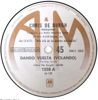 Chris DeBurgh: Turning Around Argentina 7-inch