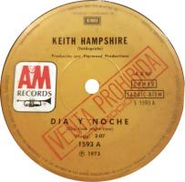 Keith Hampshire: Day-Time Nighttime Argentinal promo 7-inch