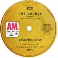Joe Cocker: Pardon Me Sir Argentina 7-inch
