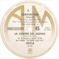 Carpenters: Top Of the World Argentina 7-inch