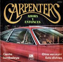 Carpenters: Now & Then Argentina 7-inch EP