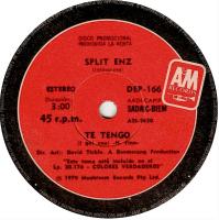 Split Enz: I Got You Argentina promo 7-inch