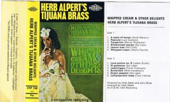 Herb Alpert & the Tijuana Brass: Whipped Cream & Other Delights Australia cassette album