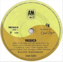 Walter Wanderley: Open Your Arms Brazil 7-inch