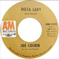 Joe Cocker: Delta Lady Canada 7-inch