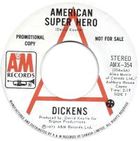 Dickens: American Super Hero Canada promo 7-inch